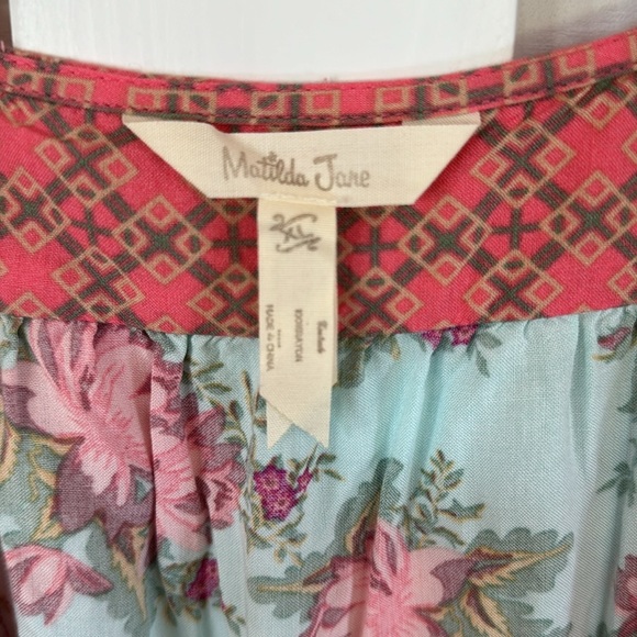 Matilda Jane Momma romper cute print button front with side pockets shorts - Picture 3 of 7